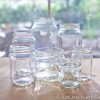 Sample pack - 7 glass jars (without lids)